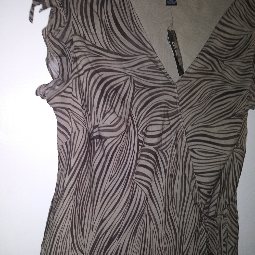 100% Silk ALFANI 18W Woman Plus Size Dress